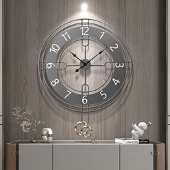 78.5CM Nordic Creative Wall Clock Home Guest Entrance Wall Clock Simple Wall Clock Art Quiet Clock Silent Clock