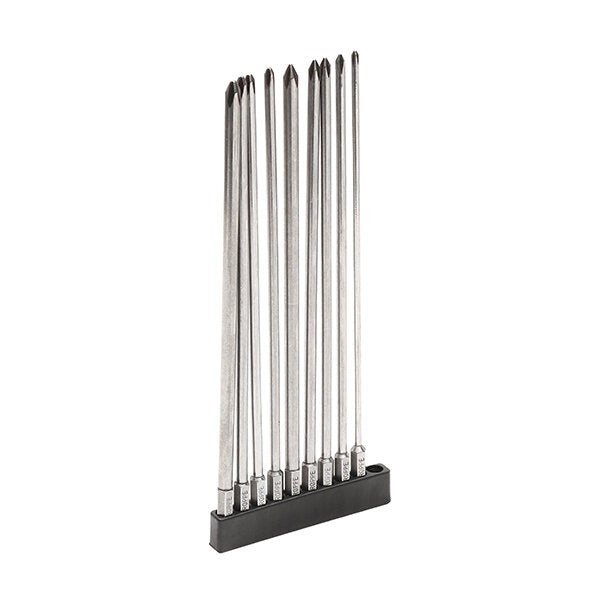 9pcs 200mm Magnetic Long Hex Cross Head Screwdriver Bits