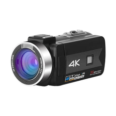 Zoom 4K Video Camera Camcorder for Youtube Live Stream Broadcast IR Night Vision 6MP 16X HD DV Video Recorder Digital Camera Anti-shake With Mic