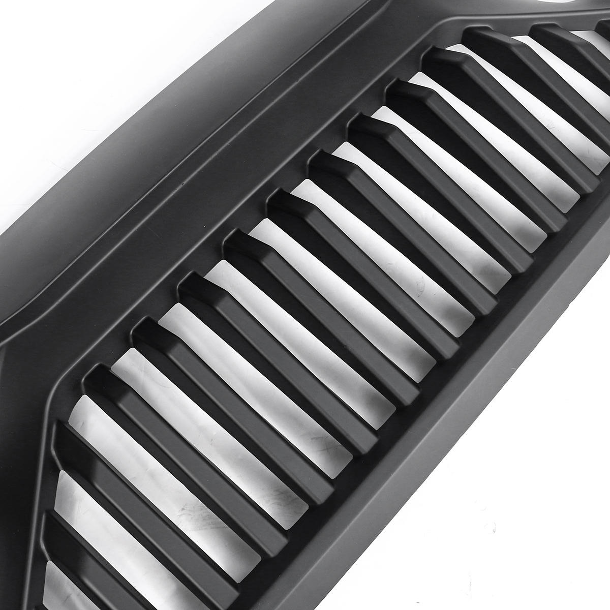 Black Front Hood Grille For Jeep Wrangler 2007-2017