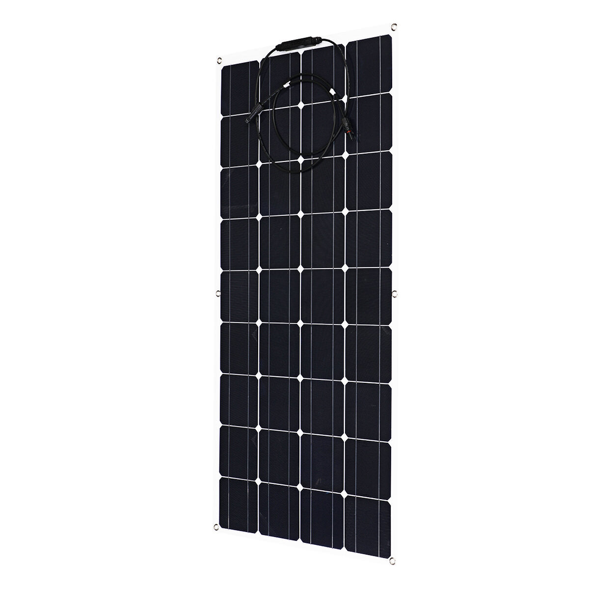 2 Pcs 100W 18V PET Solar Panel Kit Battery Charger Power Bank Camping Travel Generator