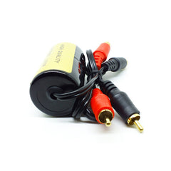 RCA Car Amplifier Audio Filter Male And Female Connector Noise Filter Car Audio Modification