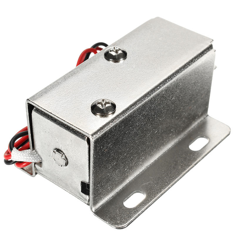 24V DC 0.8A Electric Lock Assembly Solenoid Cabinet Door Drawer