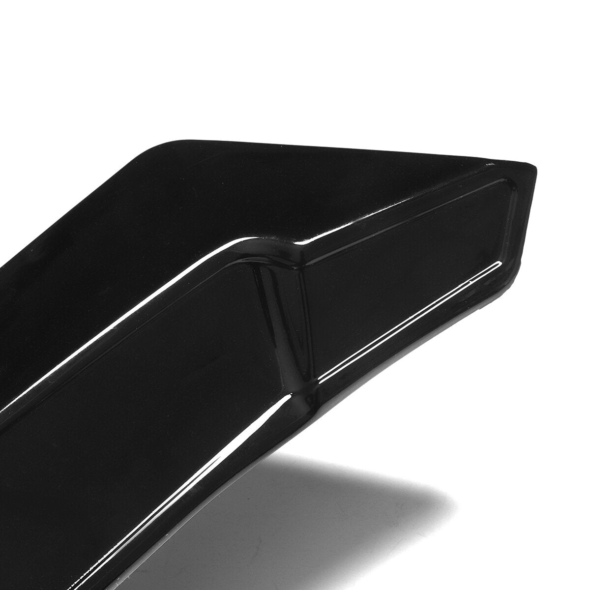 Glossy Front Bumper Lip Body Kit Spoiler Spliter