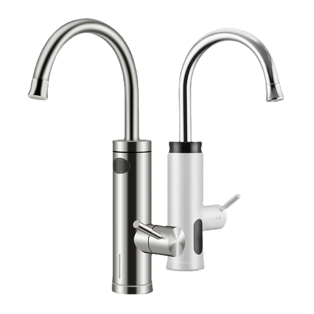 3000W/3400W Kitchen Sink Faucet Instant Water Heater 360 Rotation Hot Cold Mixer Tap Single Handle