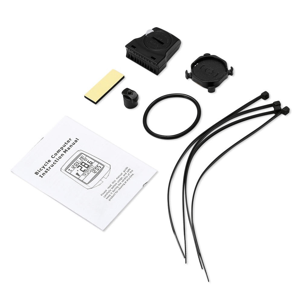 Wireless Bike Computer Luminous Waterproof Riding Speedometer Bicycle Smart Stopwatch