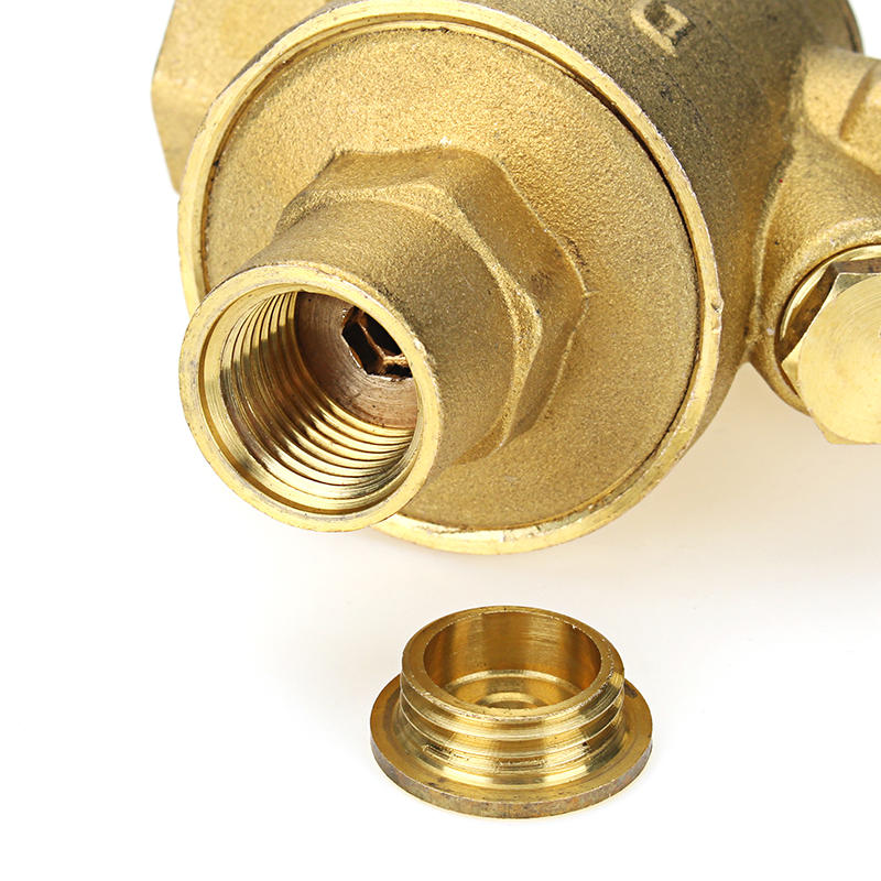 Brass Adjustable Water Heater Pressure Reducing Valve 1/2" 3/4" 1" 1-1/4" 1-1/2" 2" Safety Relief Valve Pressure Regulator Controller