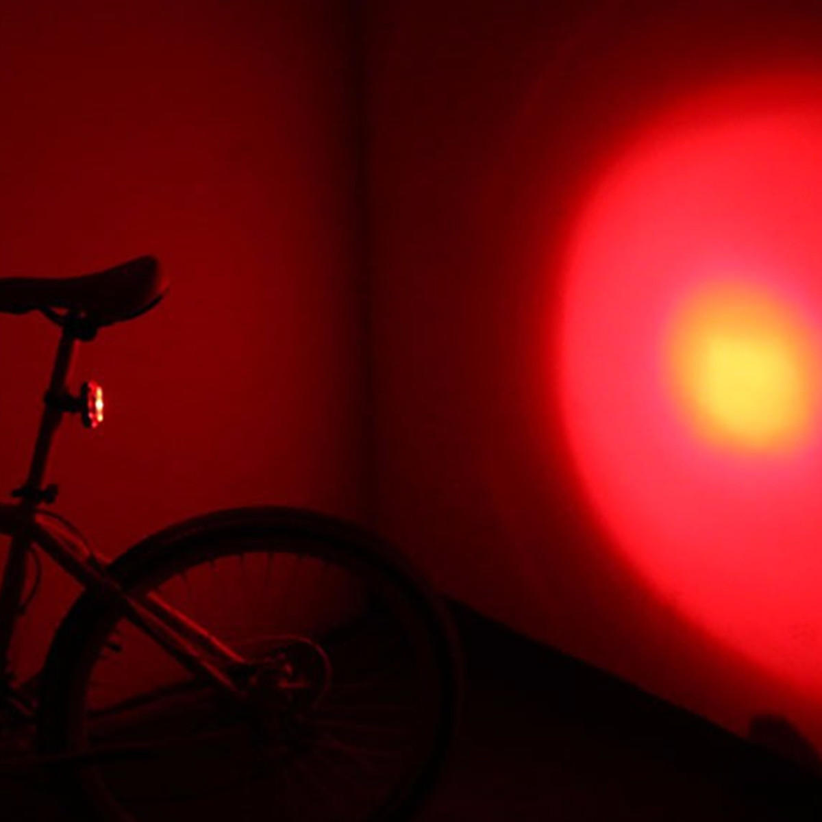 USB Rechargeable Bicycle Light 3W Water Proof Highlight 3 Modes
