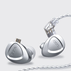 Metal Earphones In Ear Monitor Bass Headset Noise Cancelling Earbuds For ZAX ZSX ASX CA16 EDX