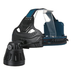 LED Headlamp 90 Adjustable 4 Modes USB Rechargeable Professional Flashlight Spotlight Hunting Camping Fishing