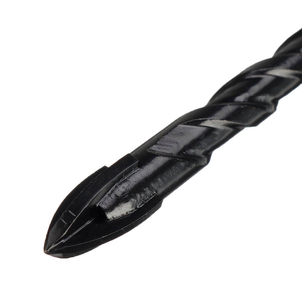 7Pcs 4 Flutes Masonry Drill Bits Tungsten Carbide Tip Ceramic Concrete Bit Set For Glass Tile Brick Plastic and Wood Wall Mirror