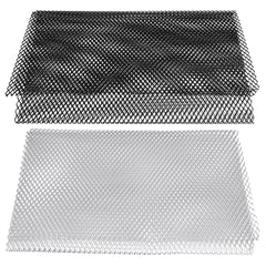 100x33cm Aluminium Car Bumper Grille Grill Mesh Net Vent 10x5mm