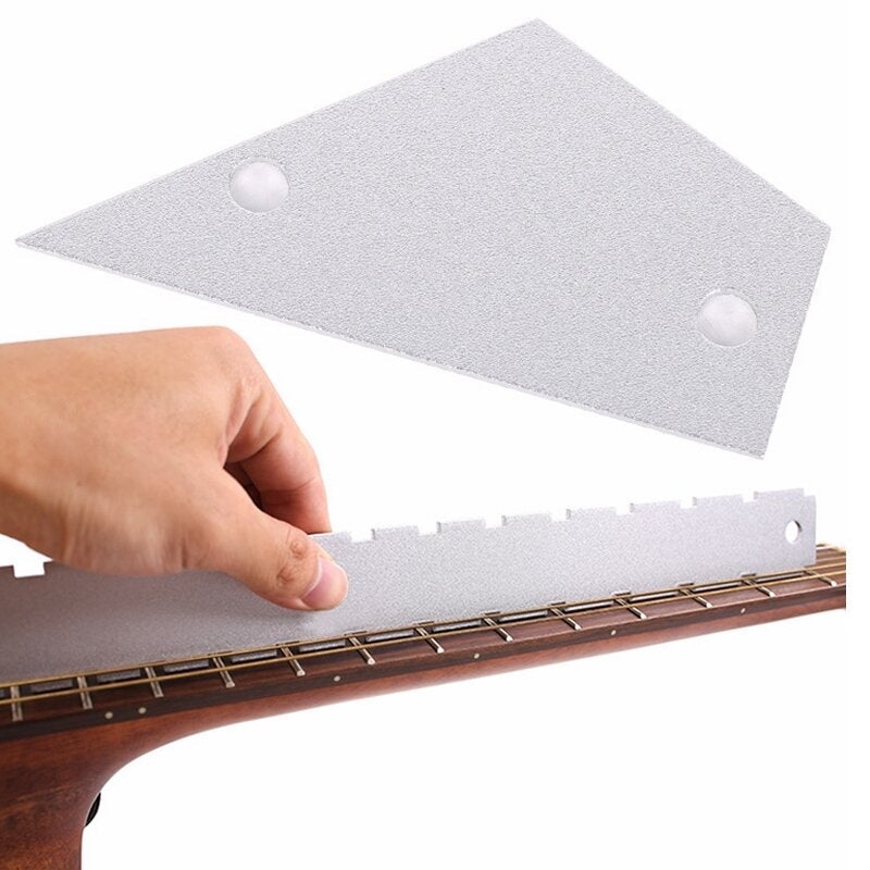 Guitar Neck Straight Edge Fretboard Frets Neck Notched Ruler Fret Fingerboard Straight Edge Ruler Measuring