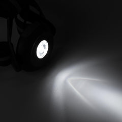 LED Headlamp Fishing Headlight Bike Running Light Waterproof With 120 Adjustable Beam Safety Warning Belt With Rechargeable Battery