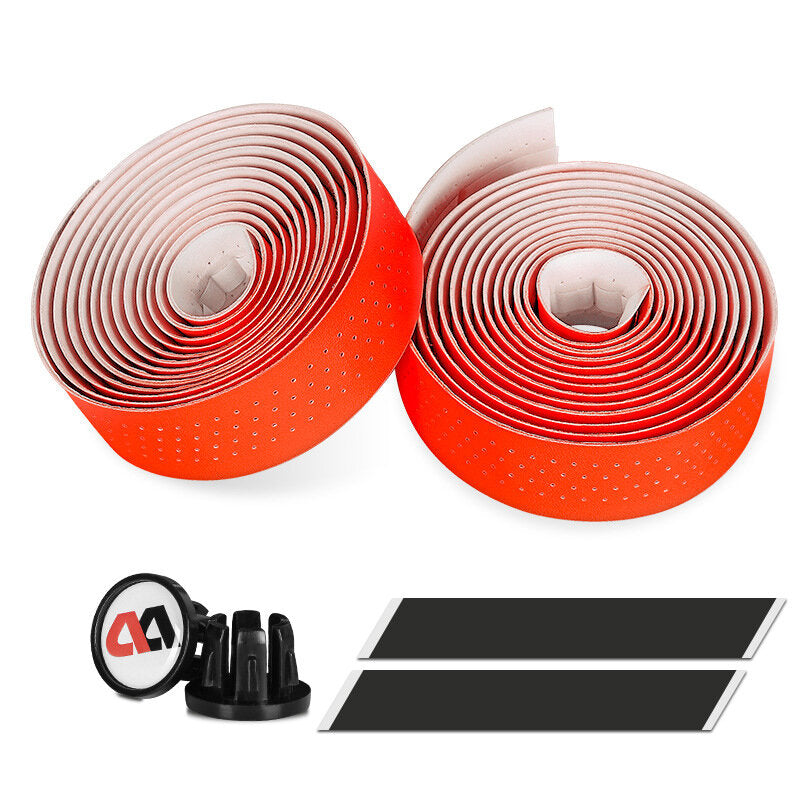 2PCS Soft Bicycle Handlebar Strap Anti-slip Wear-resistant EVA Bike Handlebar Tape Road Bike Grip Tape