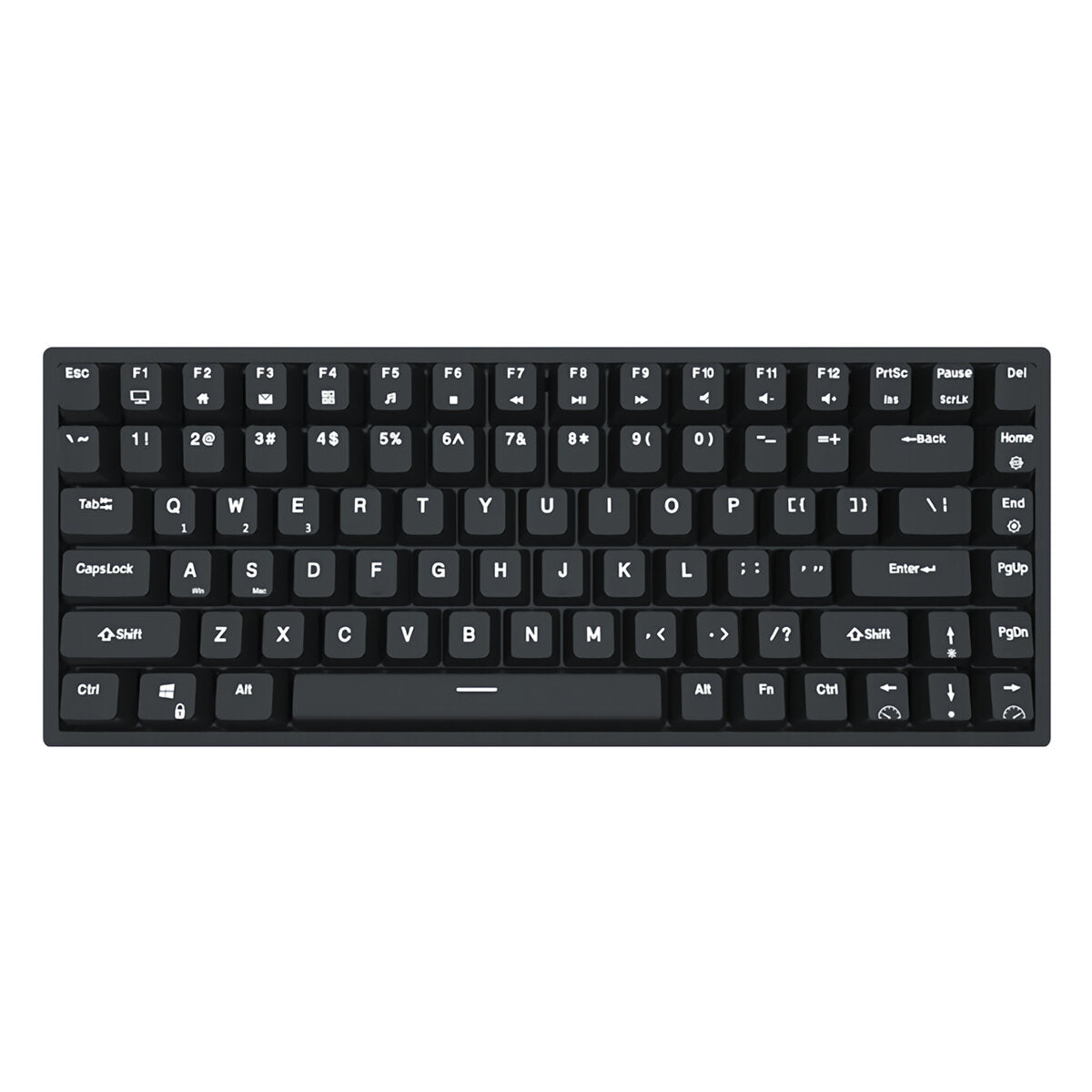 84 Keys Triple Mode Mechanical Gaming Keyboard Connection Wireless Bluetooth 5.0 2.4Ghz