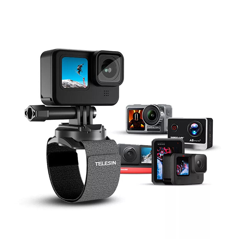 360 Degree Rotation Hand Wrist Strap Palm strap Holder Mount for GoPro Hero 10 9 8 7 5 Sport Cameras for Insta360 Osmo Action Camera