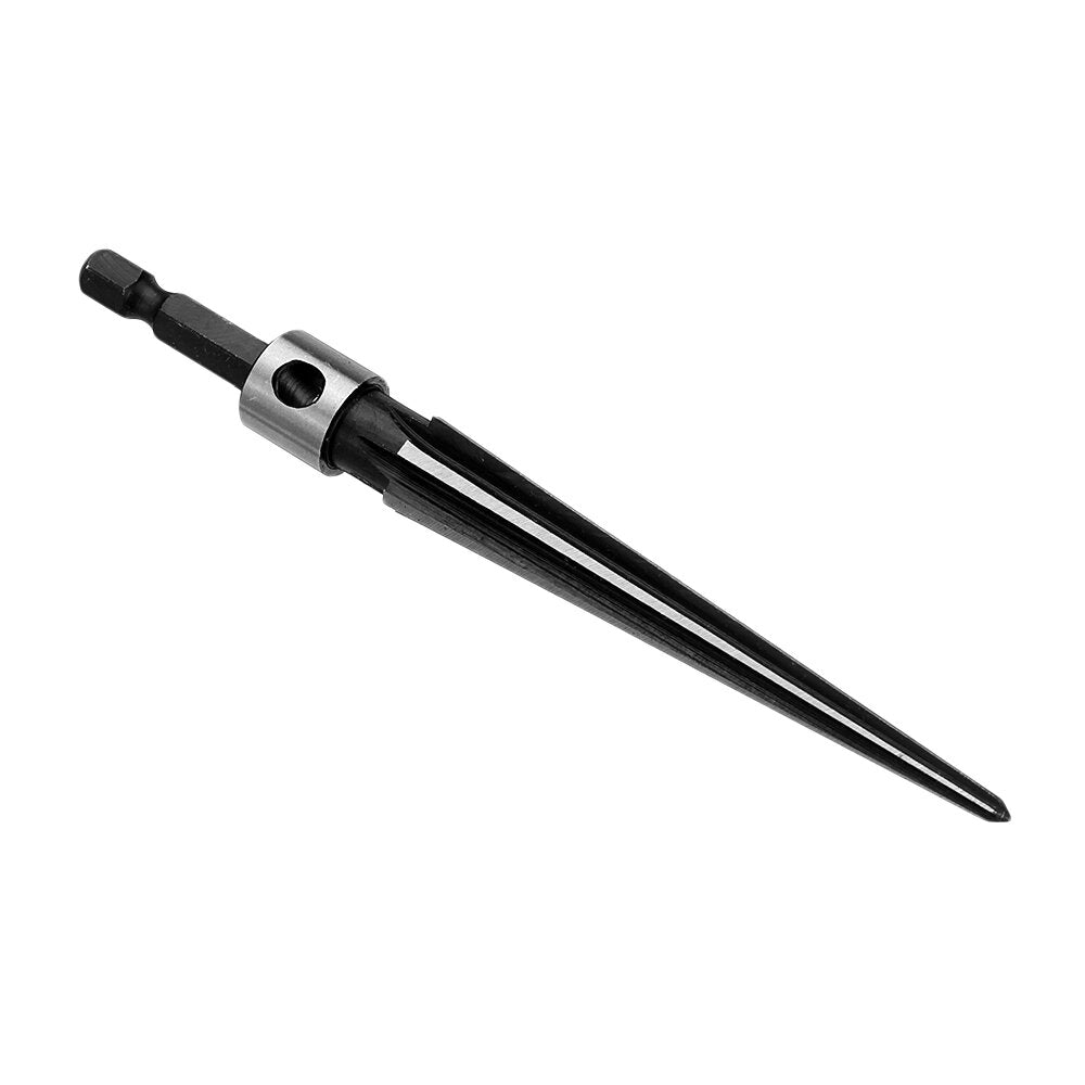 3-13mm Bridge Pin Hole Hand Held Taper Reamer T Handle Tapered 6 Fluted Chamfer Bit Tool