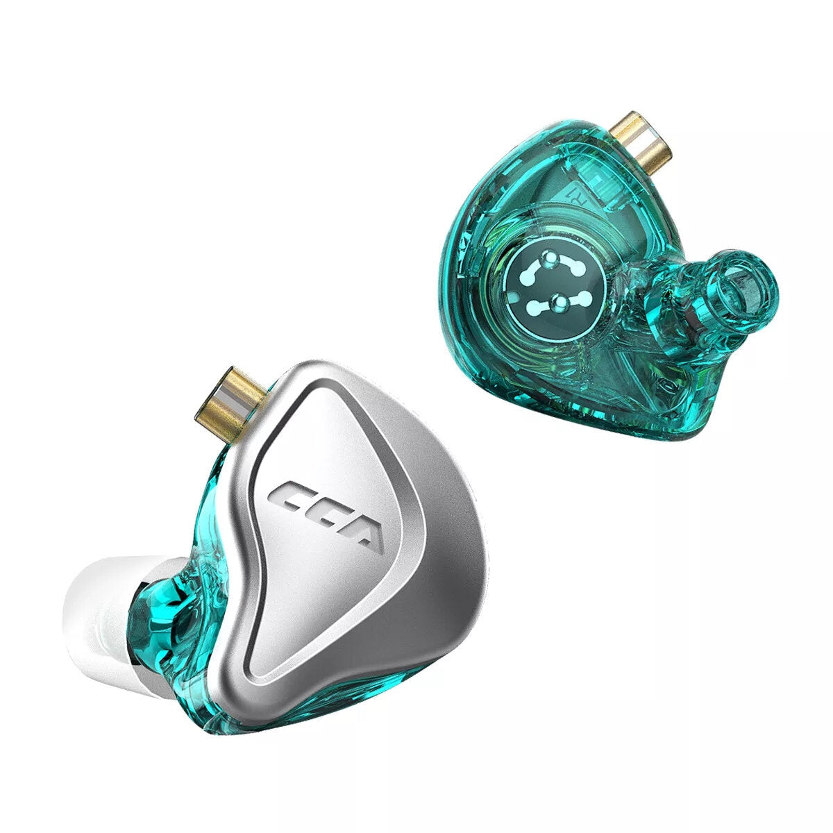 Electrostatic Drive Units and Dynamic Unit In-Ear Earphone Wired Headset Detachable Cable for C12 C10