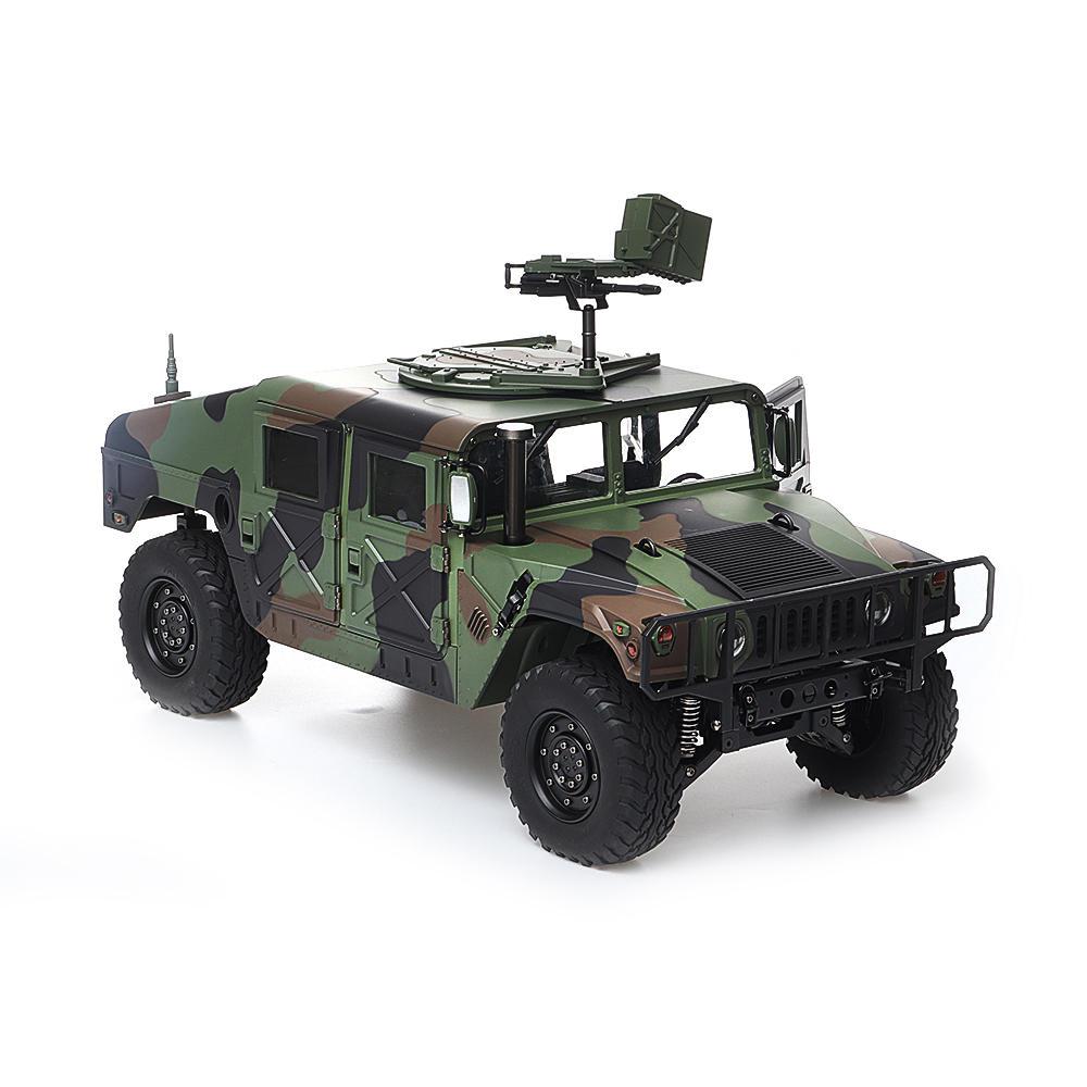 Light Sound Function 2.4G 4WD 16CH RC Car U.S.4X4 Military Vehicle Truck without Battery Charger