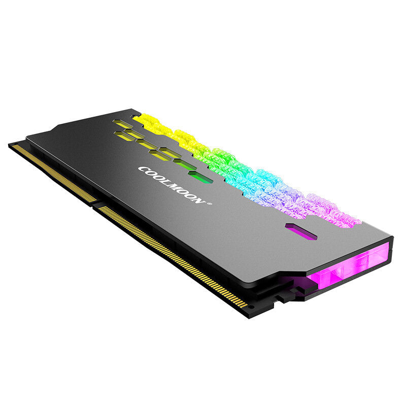 5V LED ARGB 2x3 Pin 1x4 Pin Memory Heat Sink Aluminum Alloy Ram Cooler for Desktop PC Computer