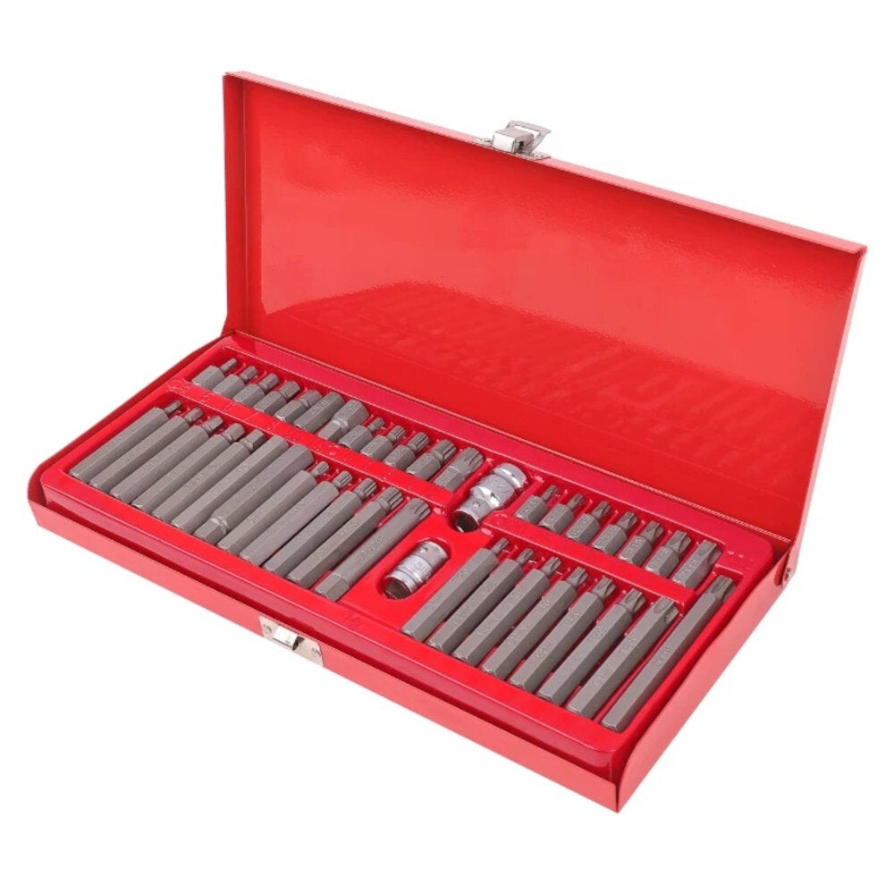 41pcs Hex Star Torx Socket Bit Set Multi-function Electric Screwdrivers Holder Socket Ratchet Adapter Repair Tools Kit for Repairs