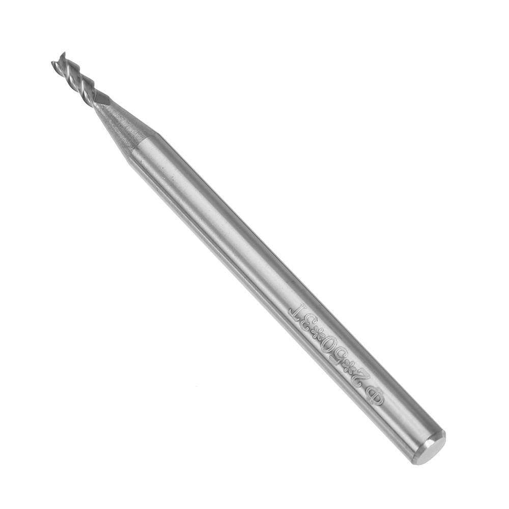 10pcs 2mm HRC58 3 Flutes End Mill Cutter Tungsten Carbide CNC Milling Tool for Aluminum