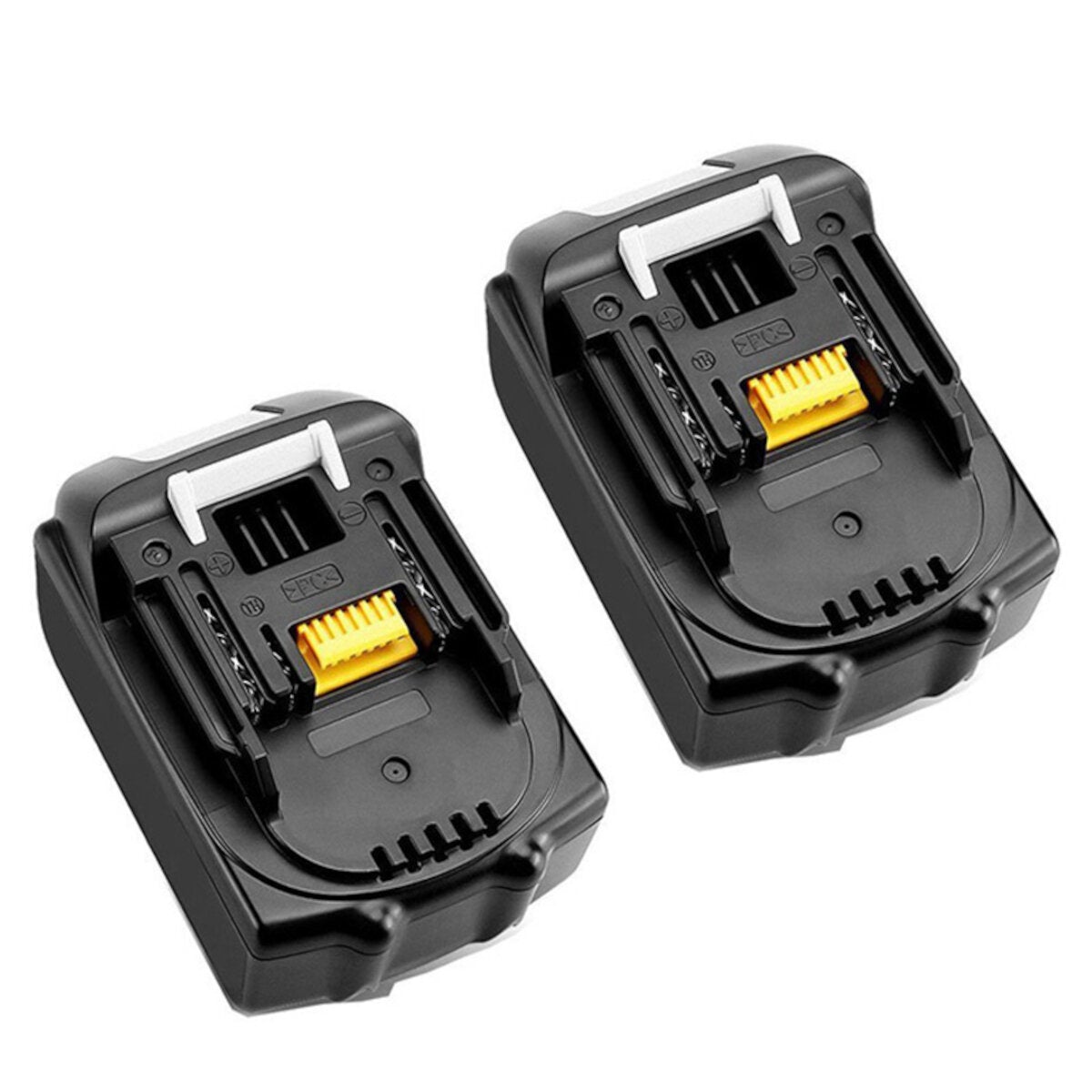 3A Charger with 2pcs 18V Rechargeable Battery LiIon Battery Replacement Power Tool Battery for MAKITA BL1860 BL1815