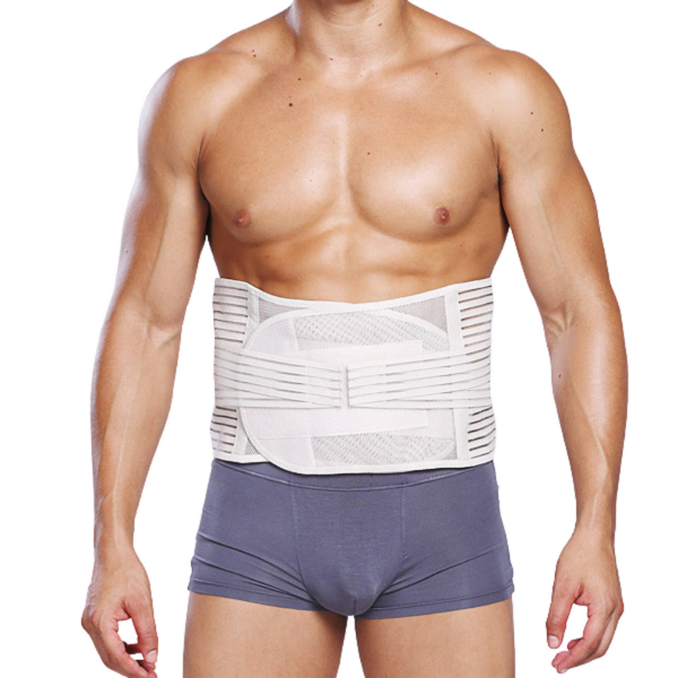 Mens Mesh Breathable Abdomen Body Shape Belt