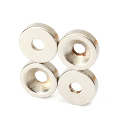 50pcs 10x3mm Strong Ring Magnets 3mm Hole Rare Earth Neodymium Magnet