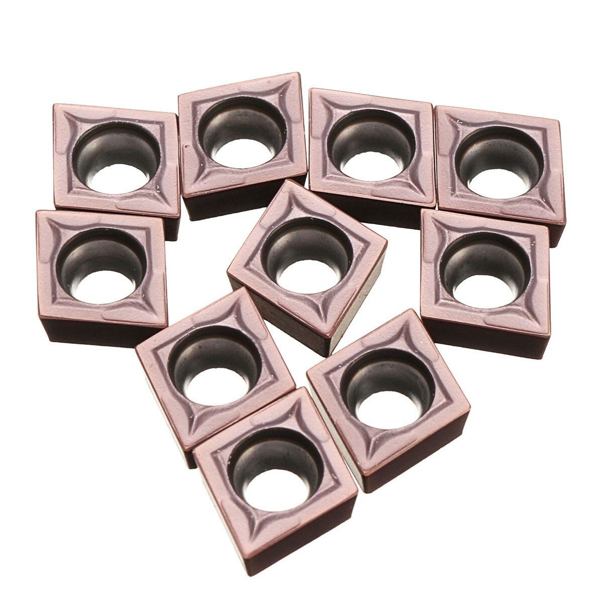 10pcs CCMT09T304 VP15TF CCMT32.51 Carbide Insert Cutter for Turning Tool Holder