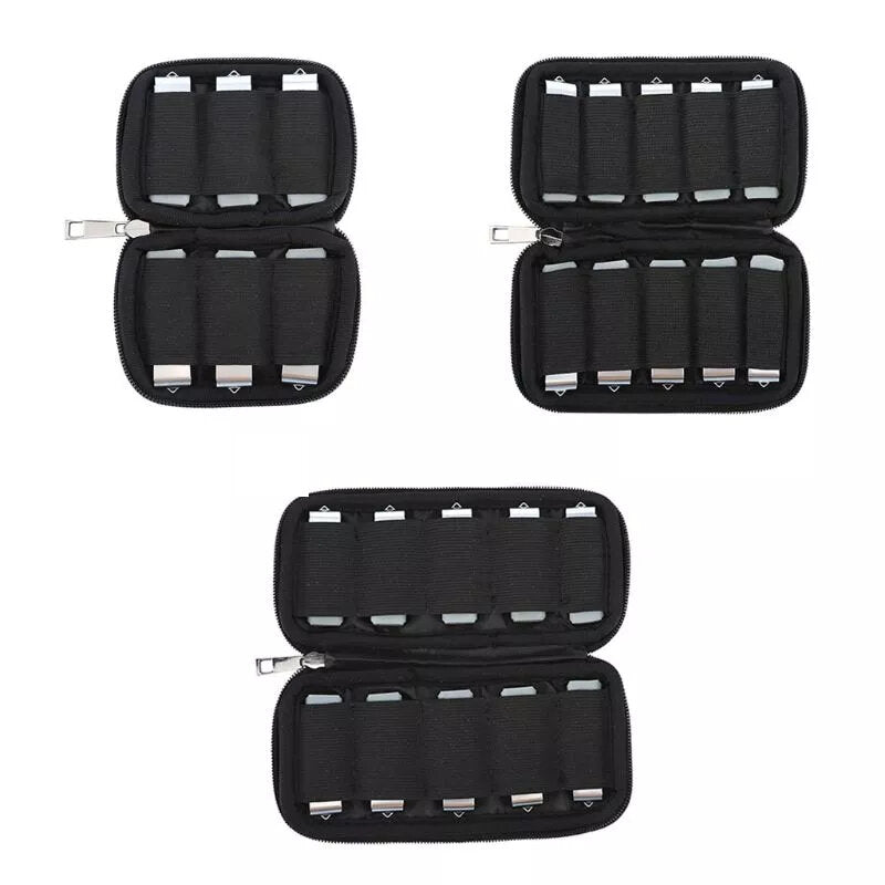 6/10 Slots U Disk Storage Bag Organizer Case Storage Flash Drives Portable Accessories Protective Dustproof Holder