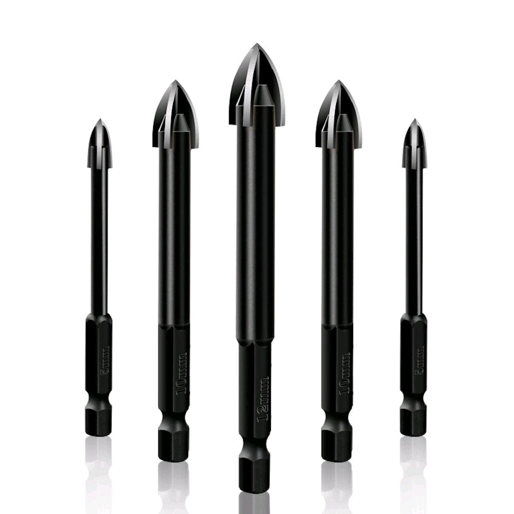 6.35mm Diameter Hard Alloy Multi-function Triangle Drill Bit Hole Opener
