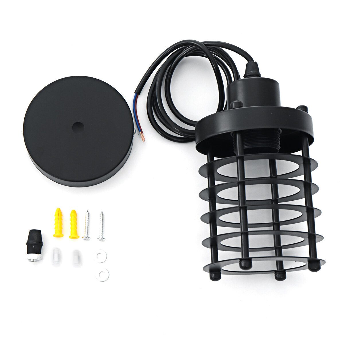 Modern Iron Pendant Light Ceiling Lamp Chandelier Bedroom Home Fixture Decor Without Bulb