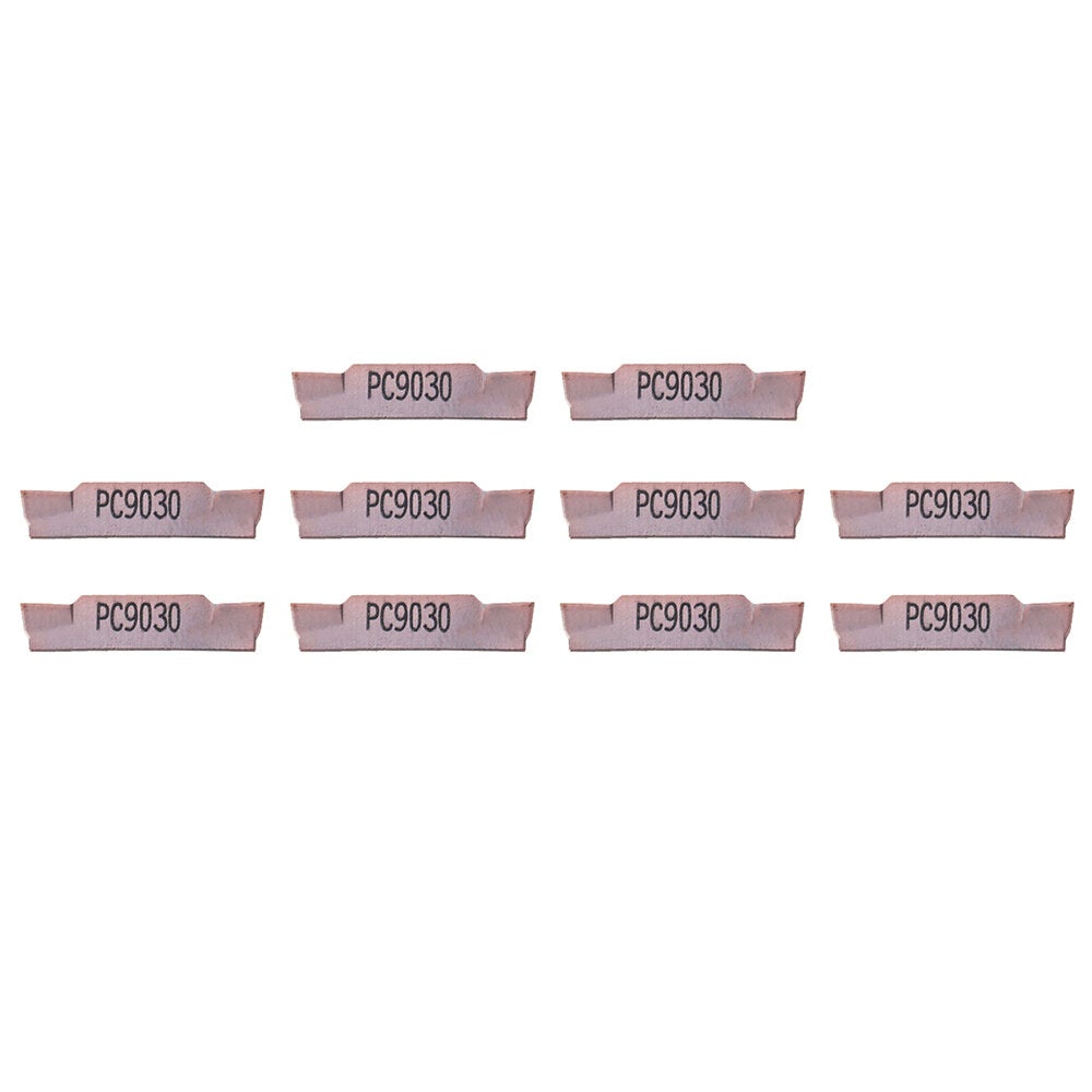 10pcs 2mm Carbide Insert for MGEHR/MGIVR Grooving Cut Off Tool Holder
