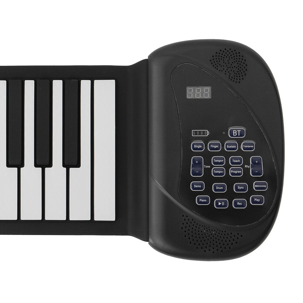 88 Standard Keys Foldable Portable Electronic Keyboard Roll Up Piano