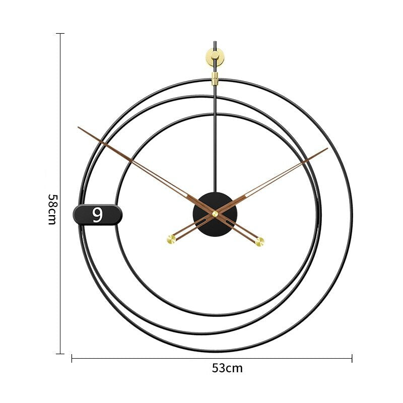 Modern Minimalist Wall Clock Fashion Personality Creative Wall Clock Living Room Home Decoration