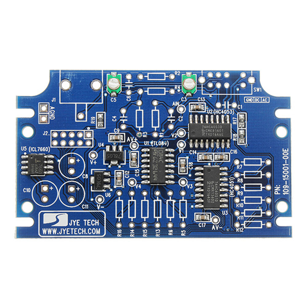 DIY Digital Oscilloscope Unassembled Kit With Housing