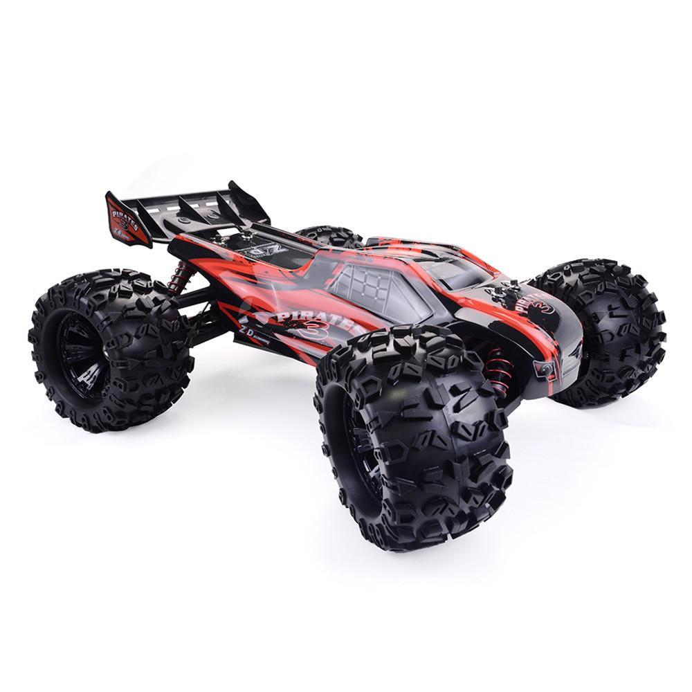 2.4G 4WD 80km/h 120A ESC Brushless RC Car Electric Truggy Vehicle RTR Model