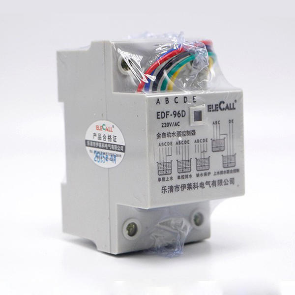 Auto Water Level Controller AC220V 5A Din Rail Mount Float Switch With 3 Probes Pump,5M/10M DF96D