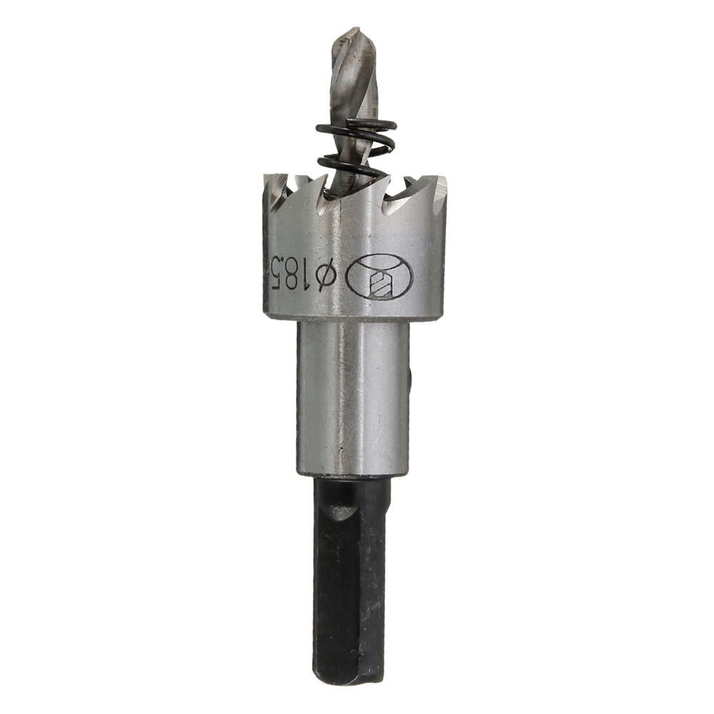 5pcs 16-30mm Hole Saw Cutter Drill Bit Set HSS Sheet Metal Reamer with Wrench