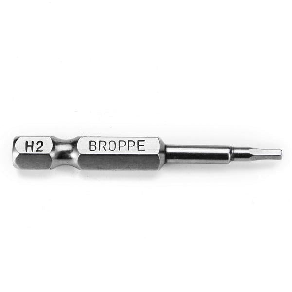 8pcs 50mm H1.5-H8 Hex Head Screwdriver Bit 1/4 Inch Hex Shank Magnetic Screwdriver Bits