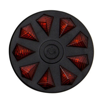 Waterproof Bicycle Rear Light 4 Modes LED Light Tail Bike Light Dual Light Design Cycling Safety War