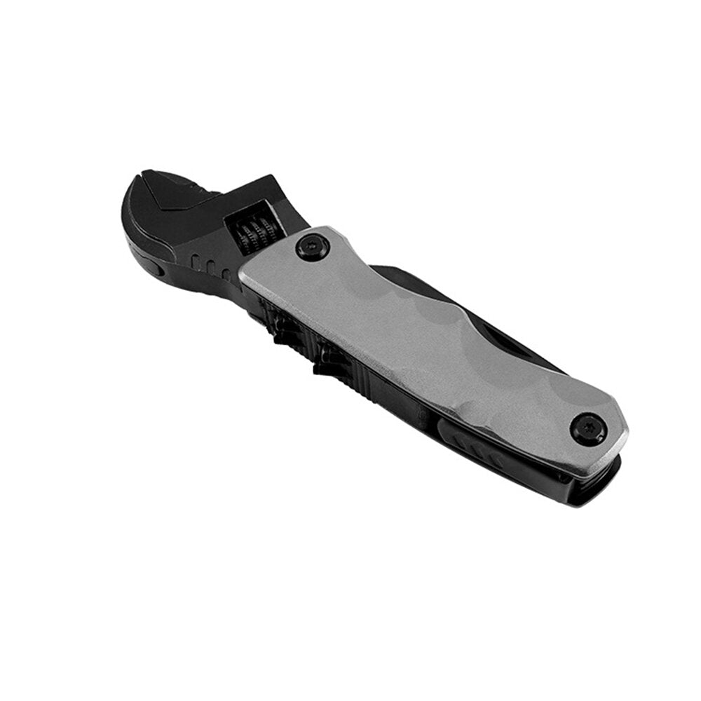 10 In 1 Multifunctional foldable wrench Outdoor Portable Multifunctional Tool Suitable For Outdoor Camping Home Emergency etc.