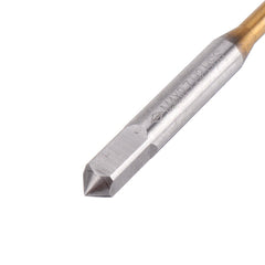Machine Screw Plug Tap Drill Steel Titanium Coated Straight Flute Hand Tap