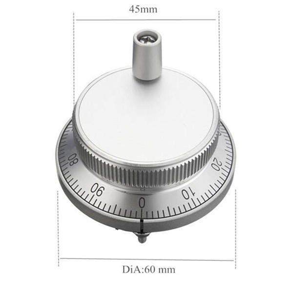 100PPR 6 Terminal Eletronic Hand Wheel Manual Pulse Encoder Generator For CNC Machine