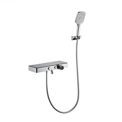 Handheld Shower Head Set Bathroom Rain Tub System 3-Setting Sprayer with Hose Faucet