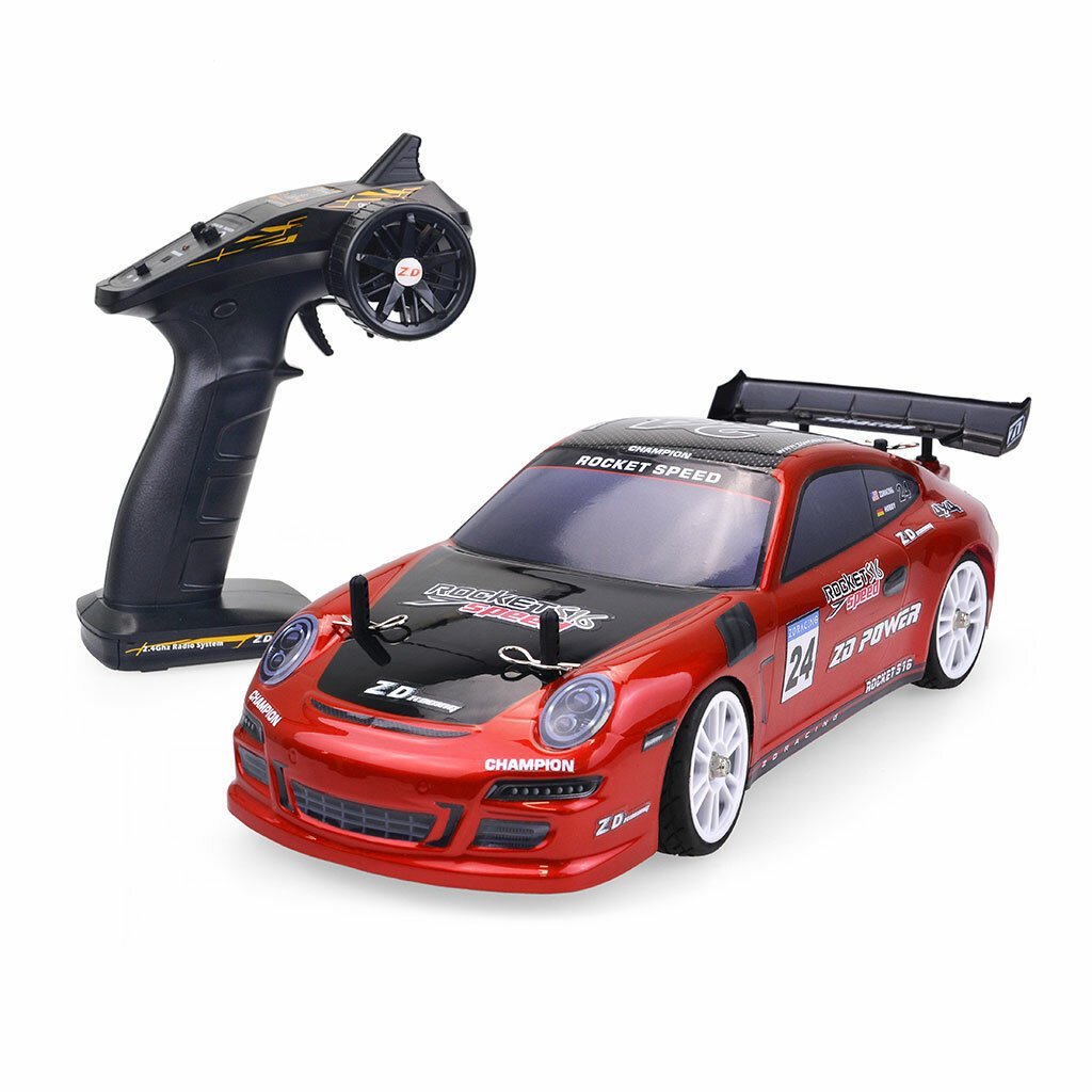 2.4G 4WD Racing ROCKET S16 Drift Brushless Flat Sports Drift RC Car Vehicle Models