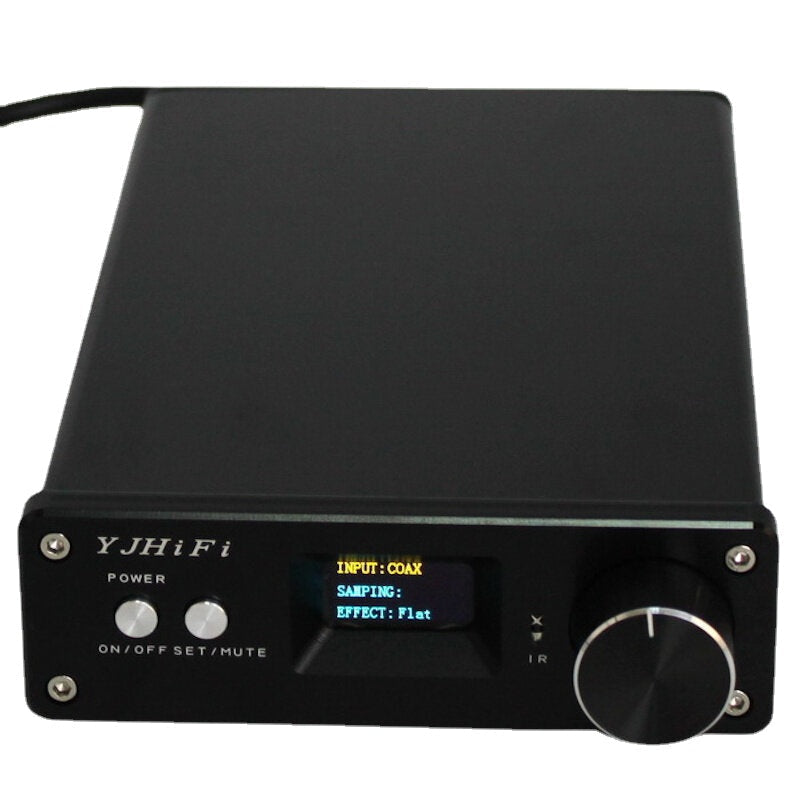 2.0 Optical Fiber Coaxial USB Digital Machine STA326 OLED Power Amplifier 50W+50W