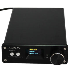 2.0 Optical Fiber Coaxial USB Digital Machine STA326 OLED Power Amplifier 50W+50W